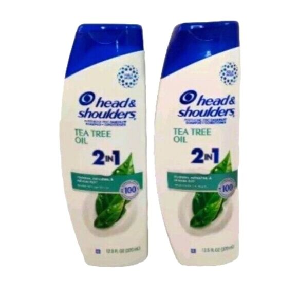 HEAD & SHOULDERS TEA TREE OIL 2in1 SHAMPOO CONDITIONER 12.5 OZ 9/25/7/2026 lot 2 - Picture 1 of 8